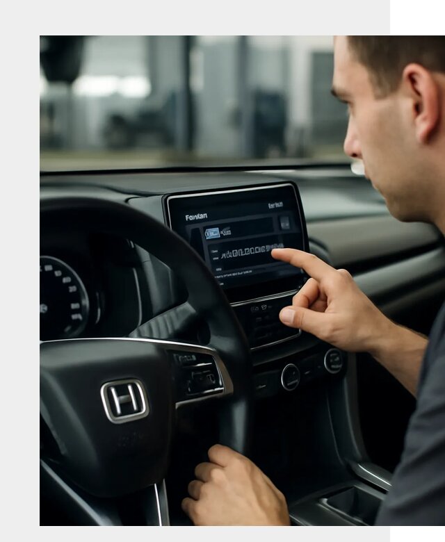 Русификация панели приборов Honda в Мончегорске по цене 5050 ФастМобиль-Мнч
